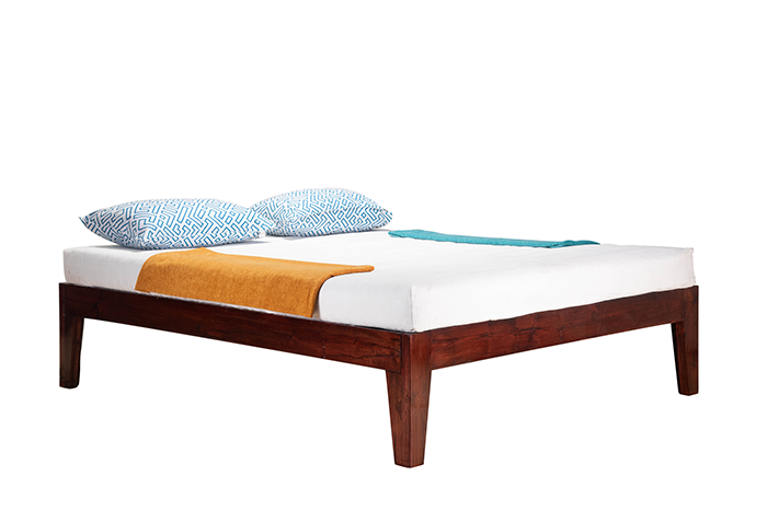 TR Teak Sleep Easy Queen Bed Non Storage